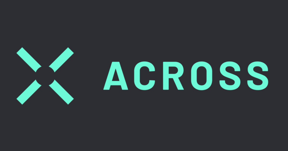 Across application banner showing the main interface