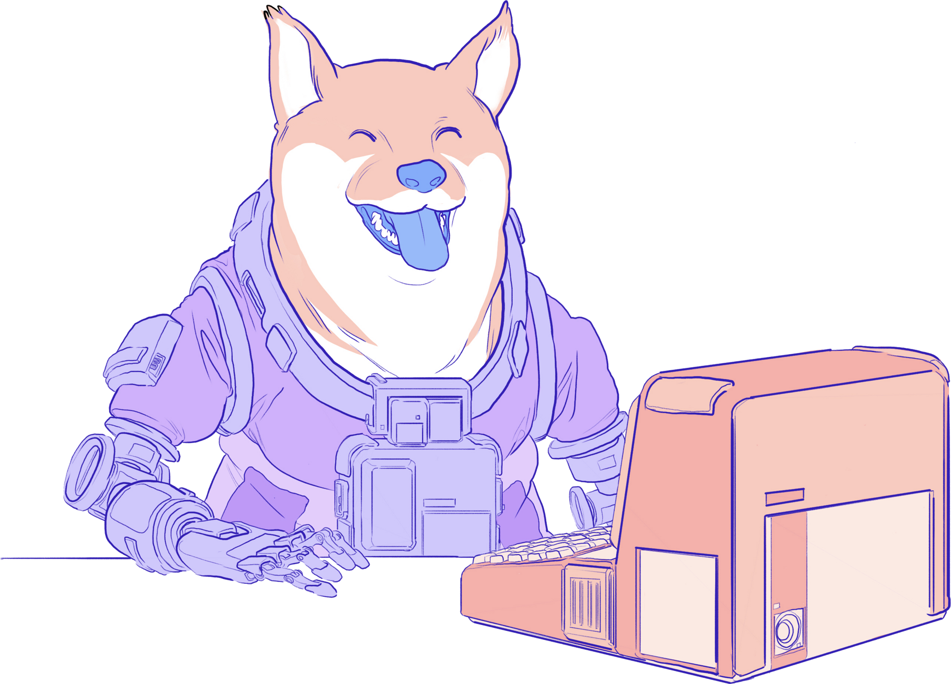 Doge using dapps